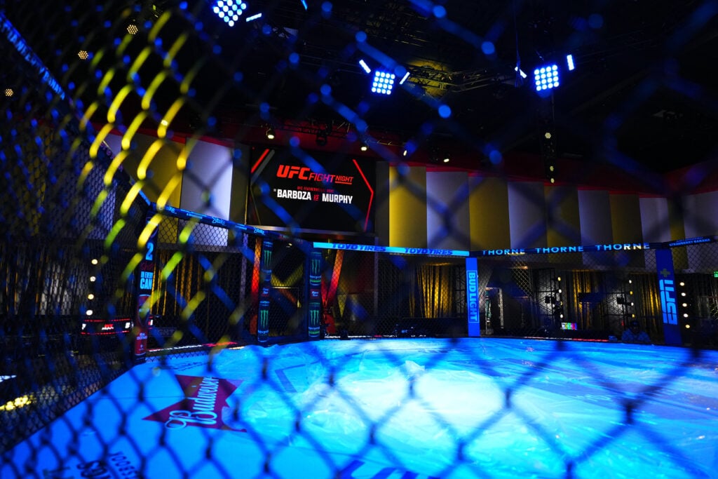 The UFC Apex ahead of hosting UFC Fight Night: Barboza v Murphy