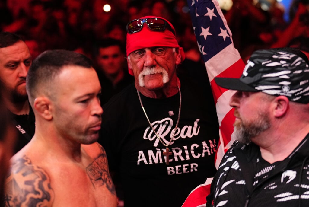 Image of Colby Covington and Hulk Hogan