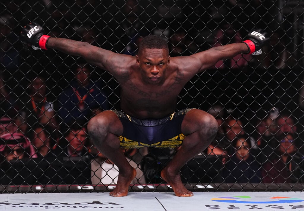 Israel Adesanya at UFC Saudi Arabia