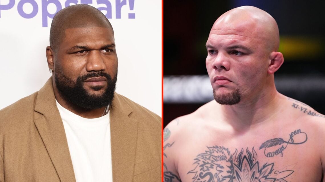 Split image of Quinton Jackson and Anthony Smith.