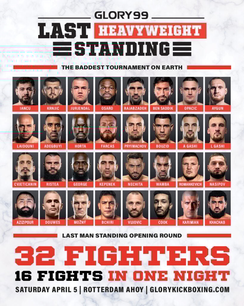 Image of GLORY 99 Poster