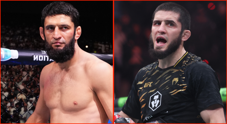 Image of Khamzat Chimaev and Islam Makhachev
