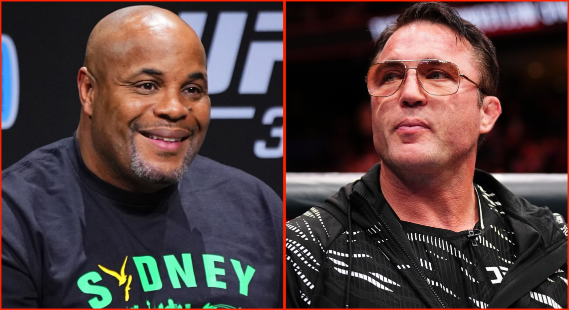 Image of Daniel Cormier (left), and Chael Sonnen (right)