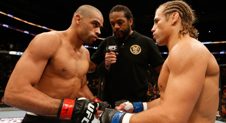 Image of Urijah Faber and Renan Barão