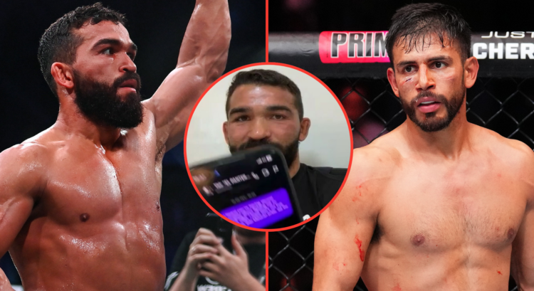 Patricio Pitbull reacts after defeating Jeremy Kennedy (left), Yair Rodriguez stares down Brian Ortega, inset Pitbull on The Ariel Helwani Show.