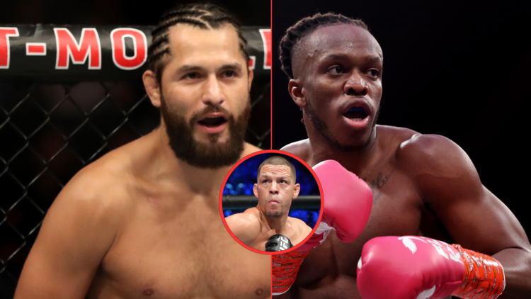 Jorge Masvidal, Nate Diaz and KSI