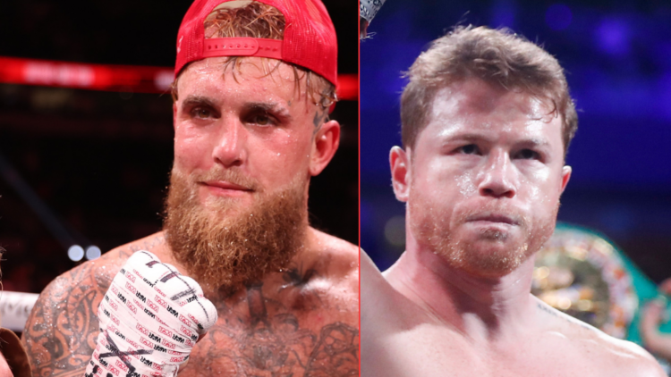 Jake Paul and Canelo Alvarez