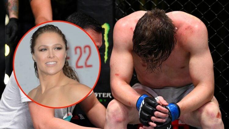 Edmen Shahbazyan with an insert of Ronda Rousey