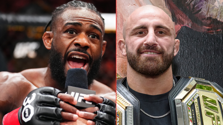Aljamain Sterling and Alexander Volkanovski