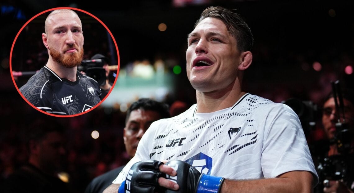 Image of Drew Dober. Inset, Joe Pyfer