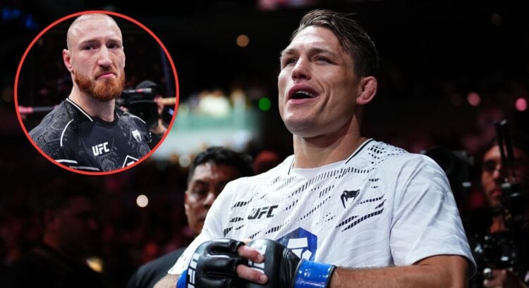 Image of Drew Dober. Inset, Joe Pyfer