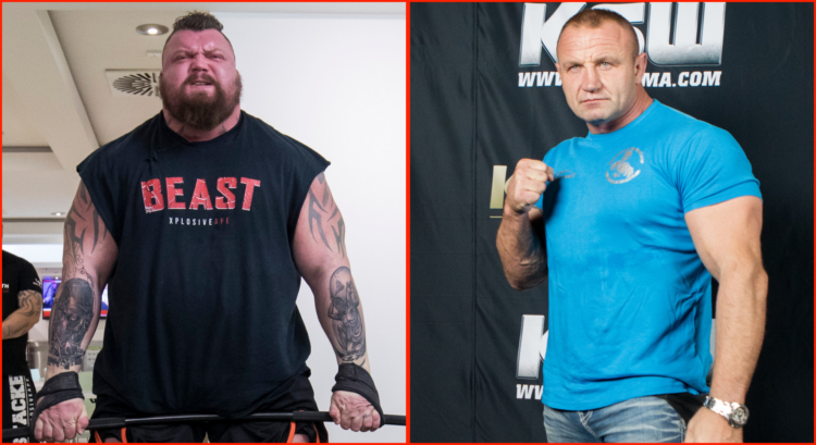 Eddie Hall and Mariusz Pudzianowski
