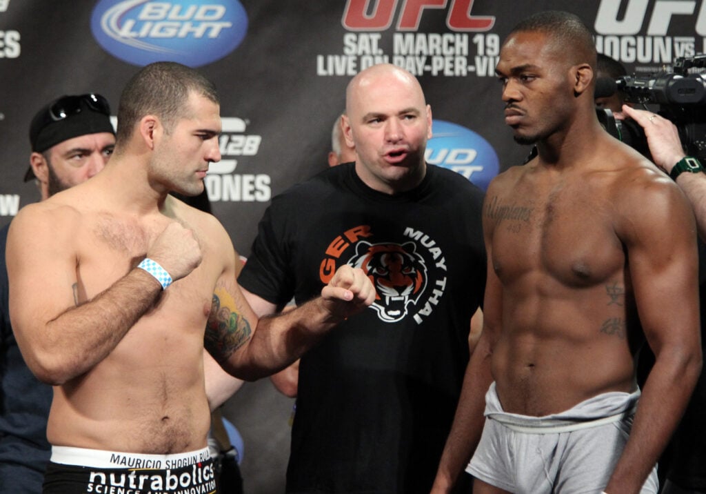 Image of Mauricio Rua and Jon Jones
