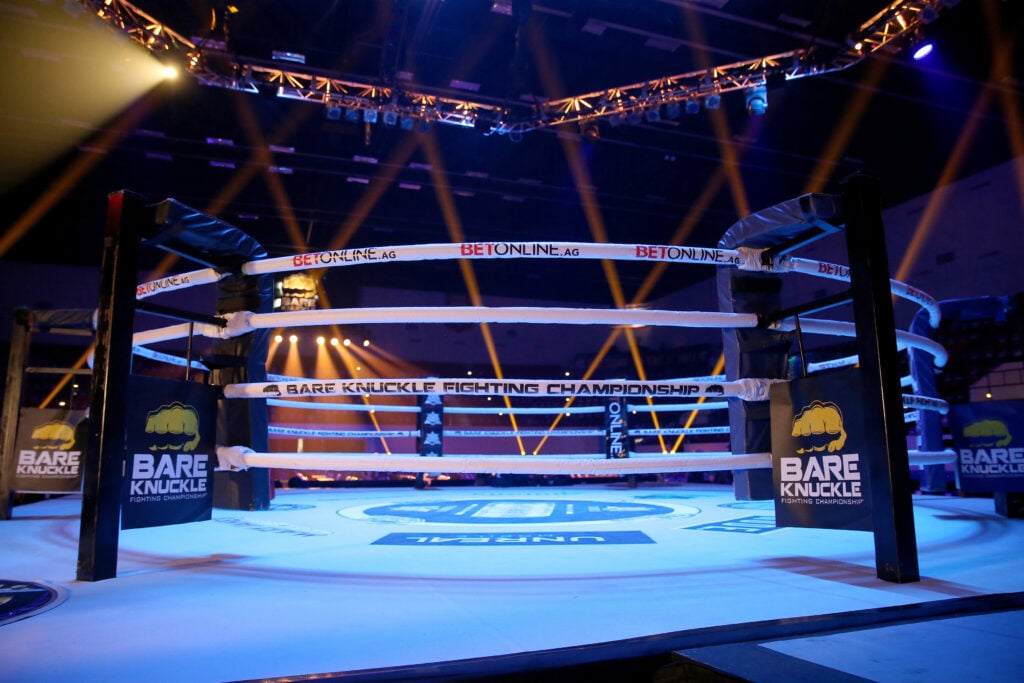 Image of the Bare Knuckle FC ring.