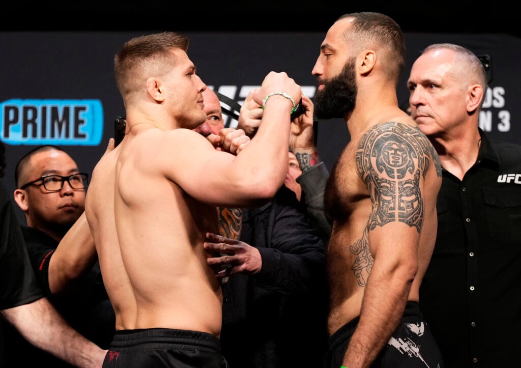 Image of Marvin Vettori and Roman Dolidze