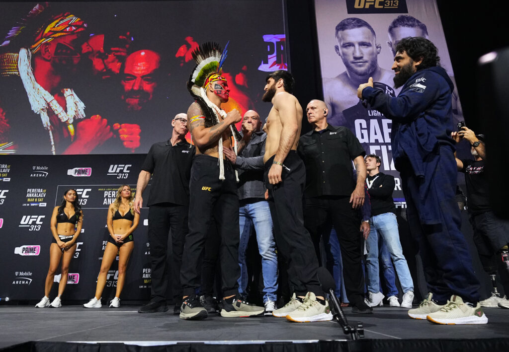 UFC 313: Pereira v Ankalaev Ceremonial Weigh-In