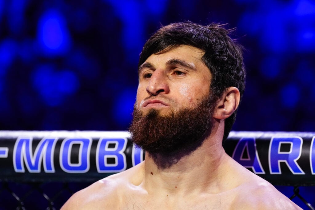Magomed Ankalaev moments before UFC 313 fight against Alex Pereira