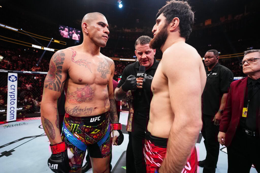 Alex Pereira and Magomed Ankalaev face off at UFC 313