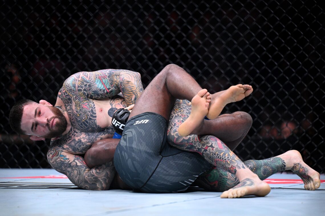 Sean Brady comfortably defeated Leon Edwards. Credit: Justin Setterfield/Getty Images
