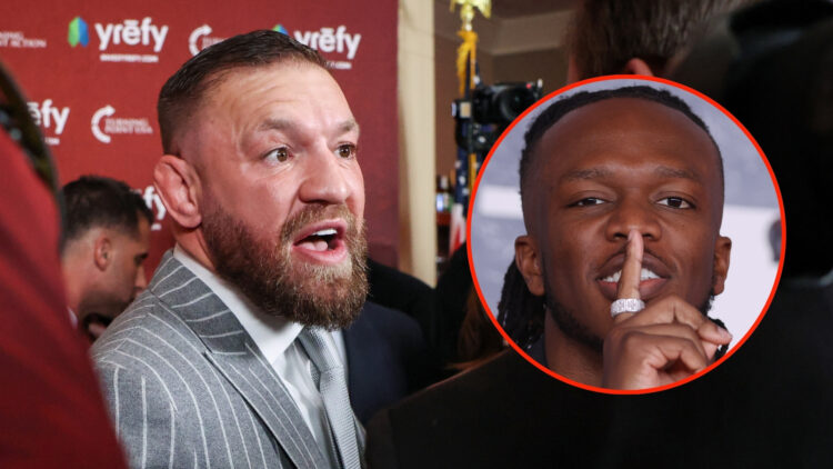 Conor McGregor walks the red carpet at the Turning Point USA Inaugural-Eve Ball at the Salamander Hotel on January 19, 2025 in Washington, DC with ...