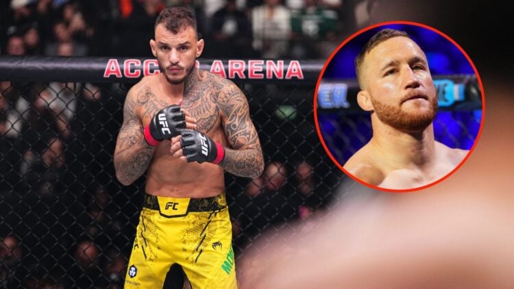 Pop out of Renato Moicano, insert Justin Gaethje.