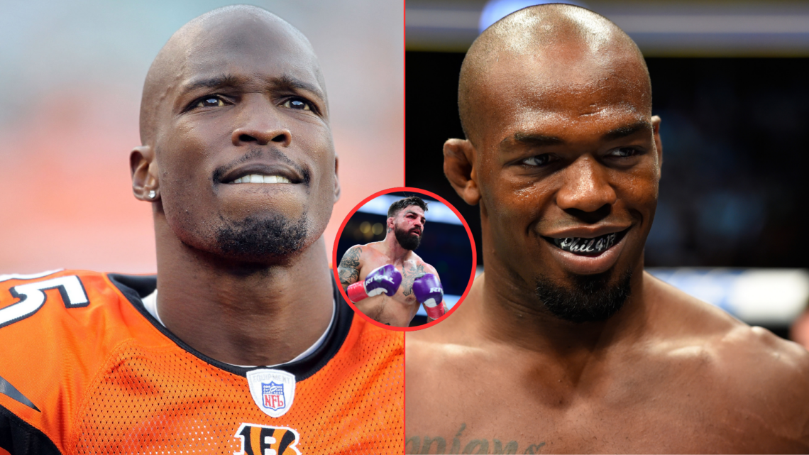 Chad Ochocinco, Mike Perry and Jon Jones