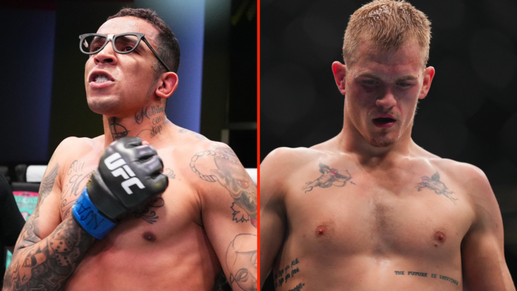 Split image of Carlos Prates and Ian Machado Garry