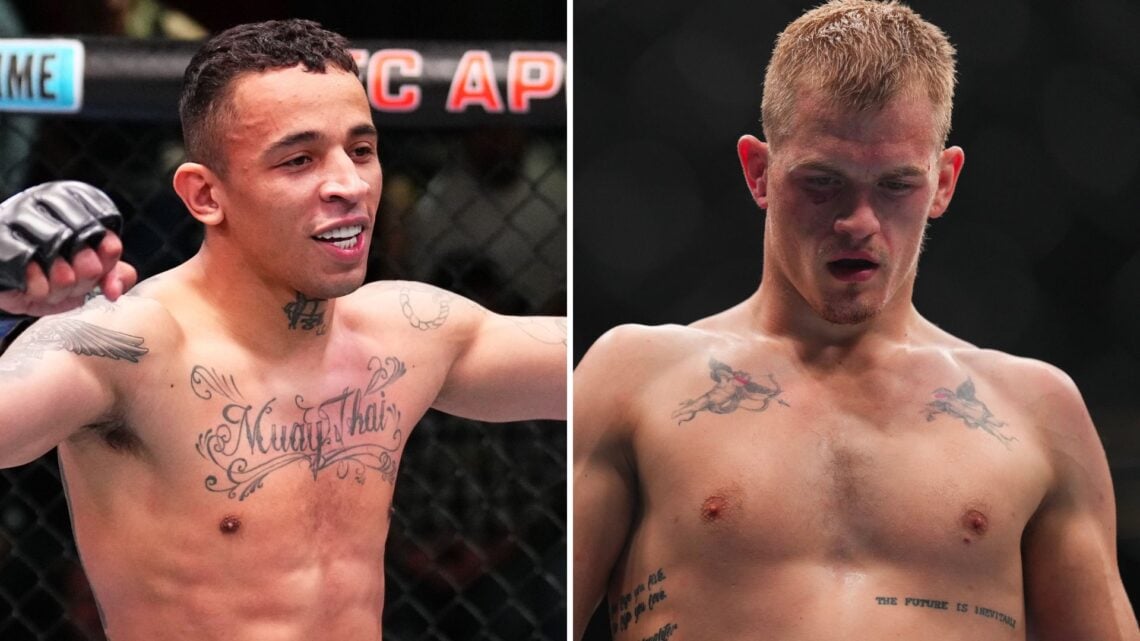 A split image of Carlos Prates and Ian Machado Garry