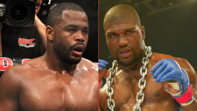 Rashad Evans and Quinton 'Rampage' Jackson