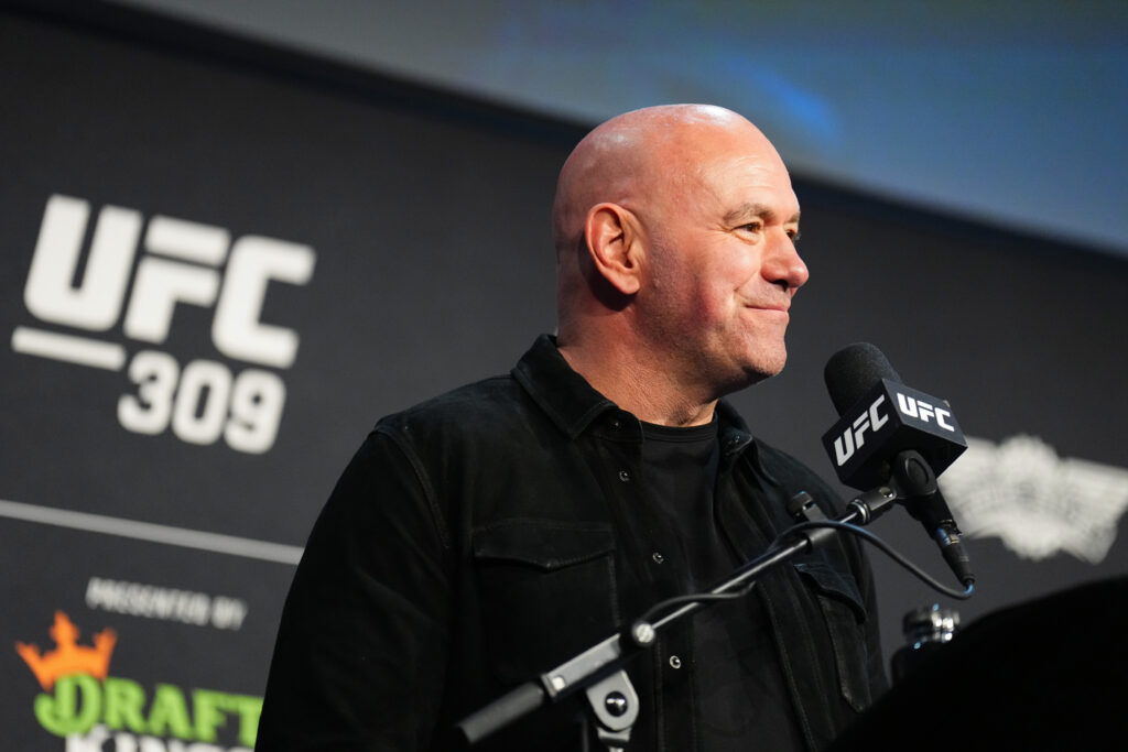 Image of Dana White at the UFC 309 press conference