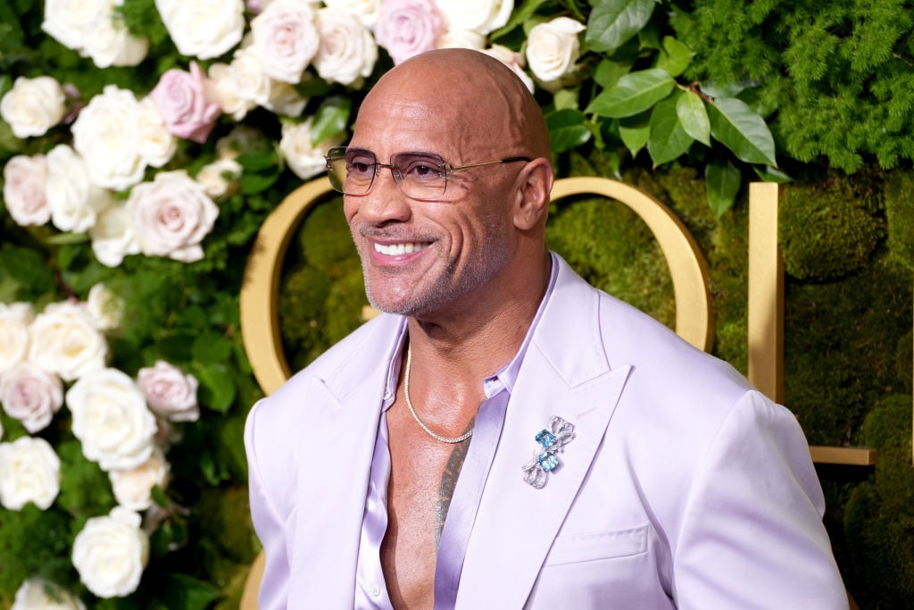 Dwayne Johnson at the 82nd Annual Golden Globe Awards