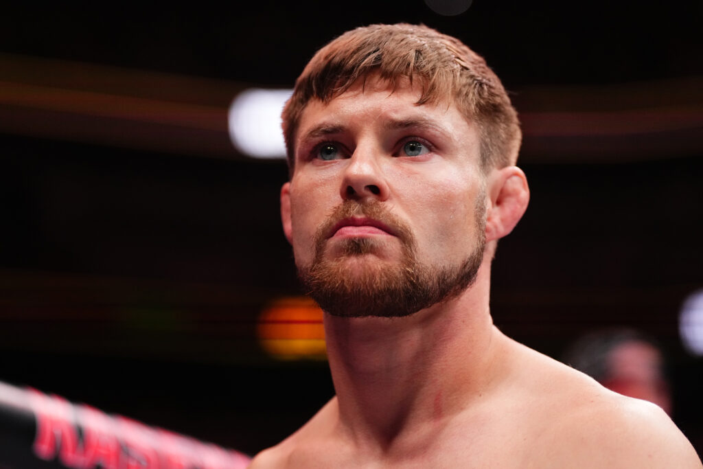 Bryce Mitchell looks on ahead of his UFC 314 fight with Jean Silva