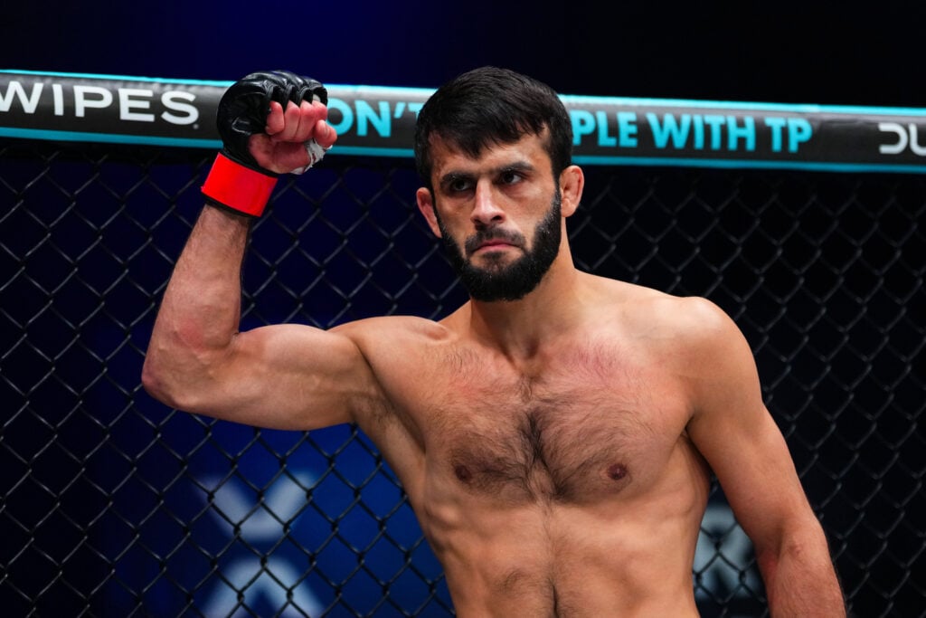 Gadzhi Rabadanov during the 2025 PFL World Tournament: First Round
