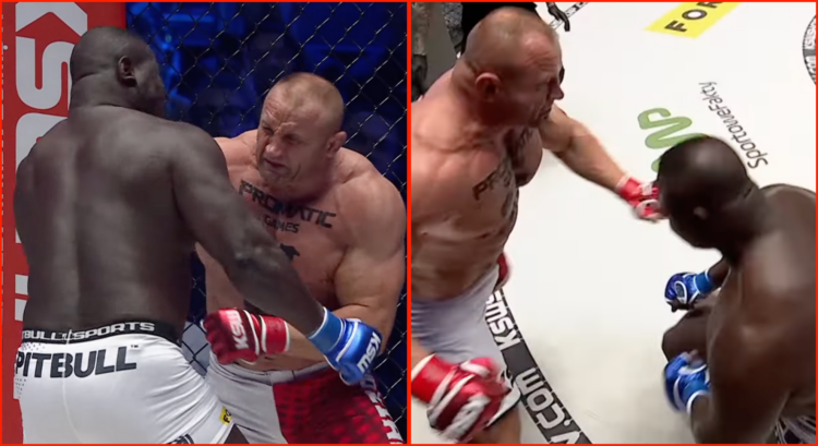 Mariusz Pudzianowski knocking out Serigne Ousmane Dia