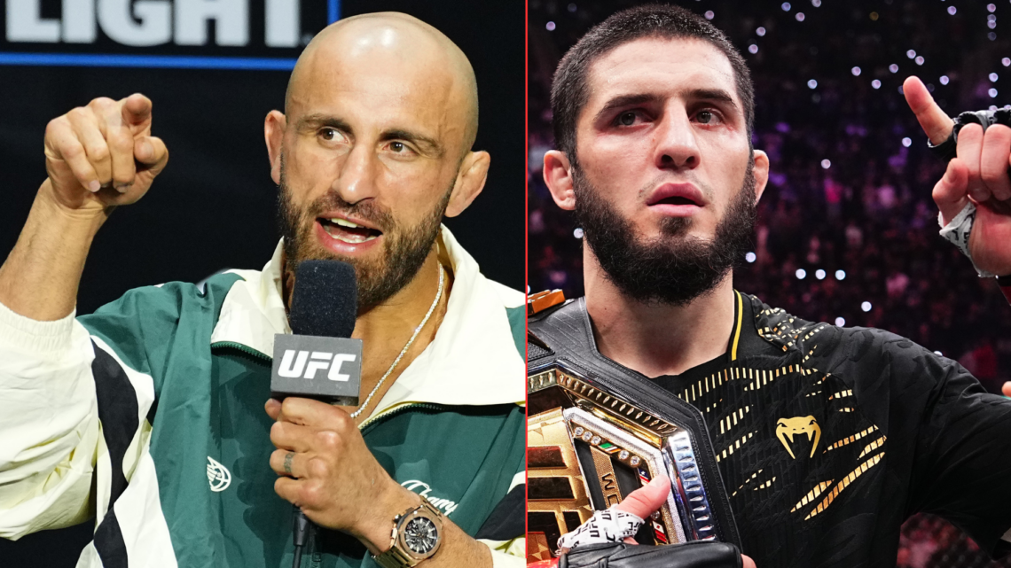 Alexander Volkanovski and Islam Makhachev