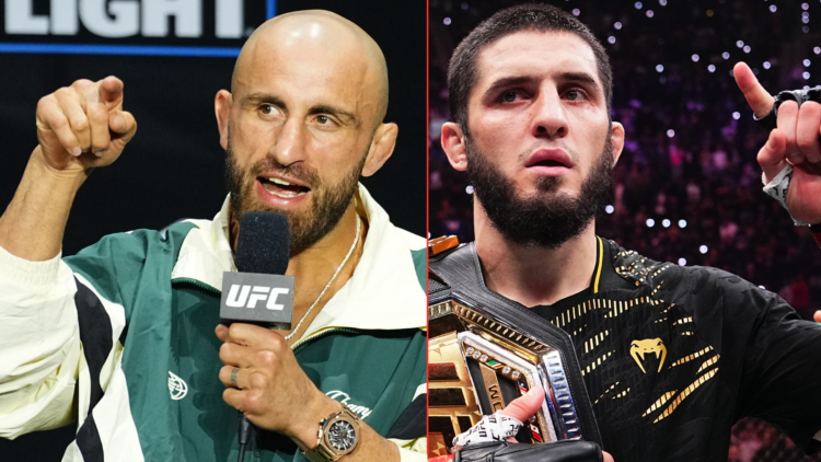 Alexander Volkanovski and Islam Makhachev
