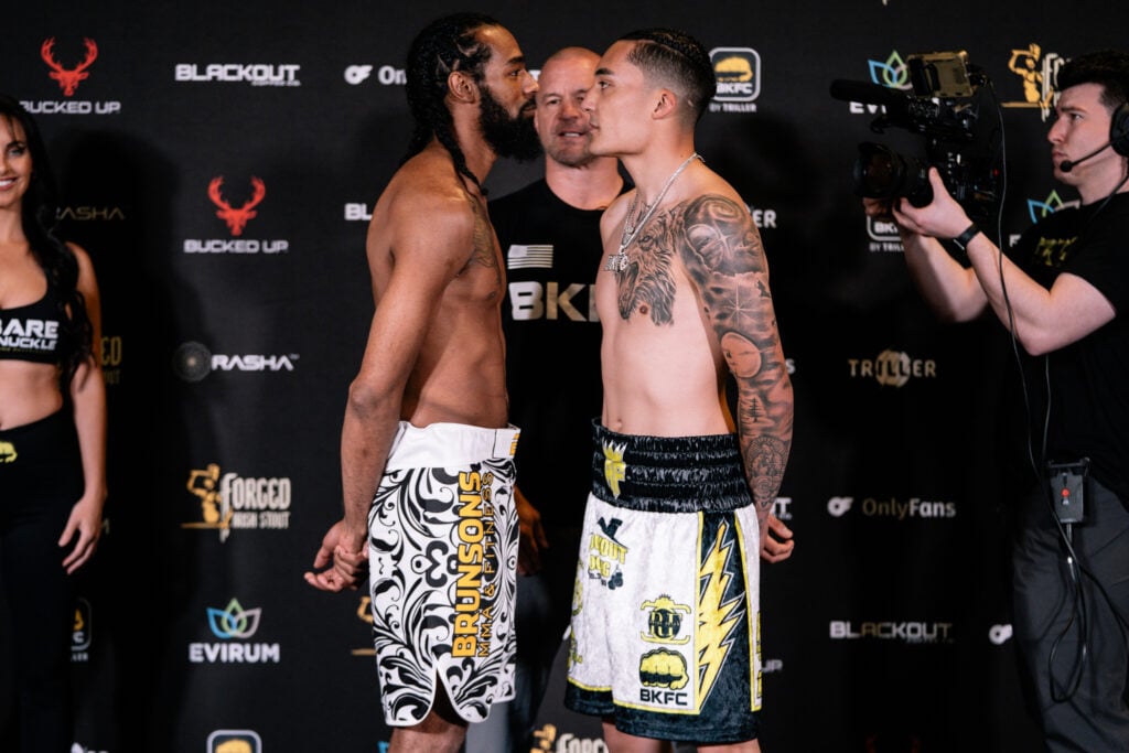 James Brown and Ramiro Figueroa square off ahead of BKFC Fight Night Omaha