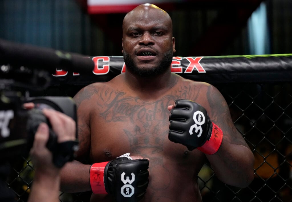 Derrick Lewis ahead of his fight with Serghei Spivac