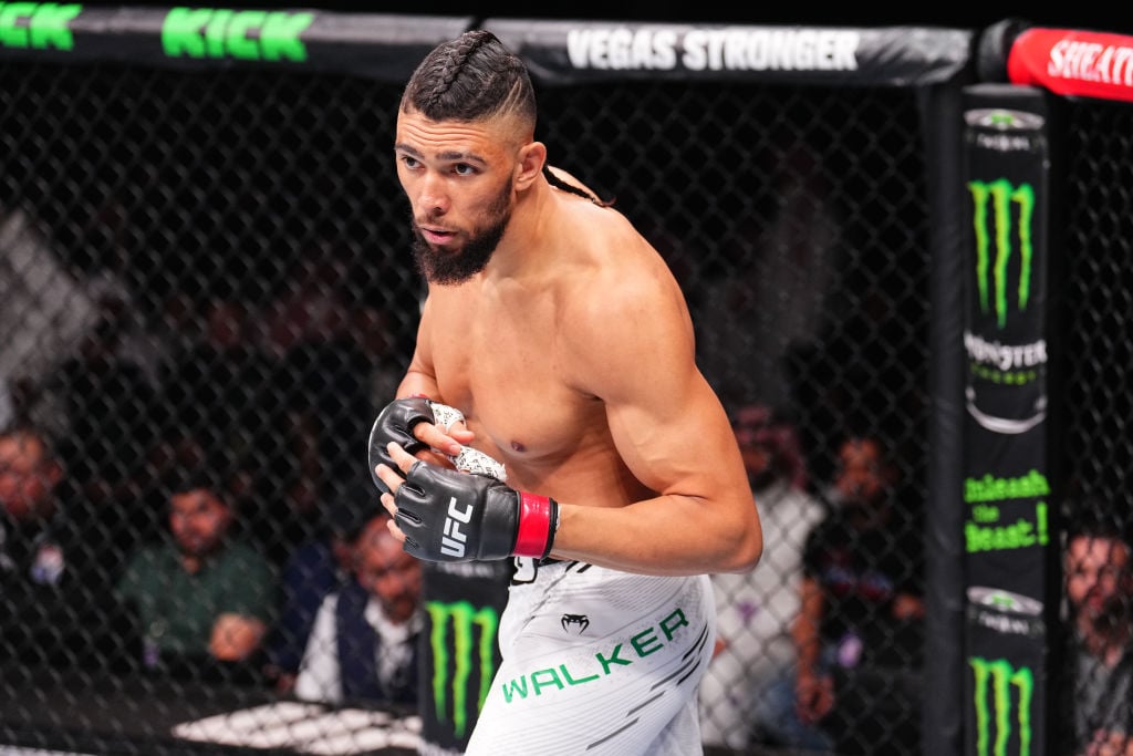 Johnny Walker prepares to fight opponent Volkan Oezdemir at UFC Saudi Arabia