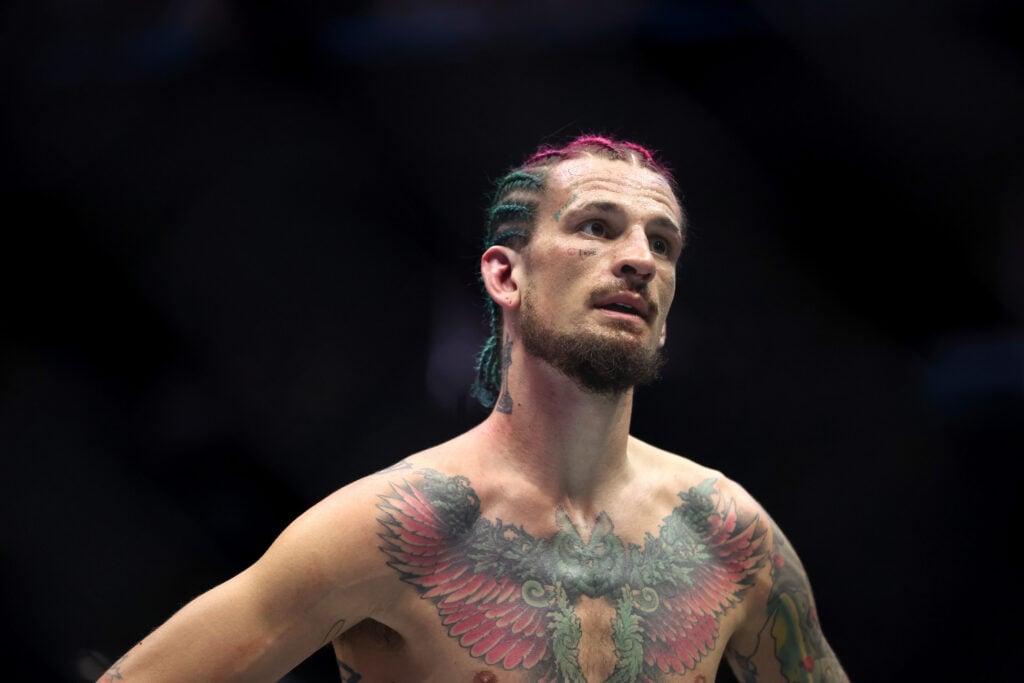 Image of Sean O'Malley disappointed at UFC 306