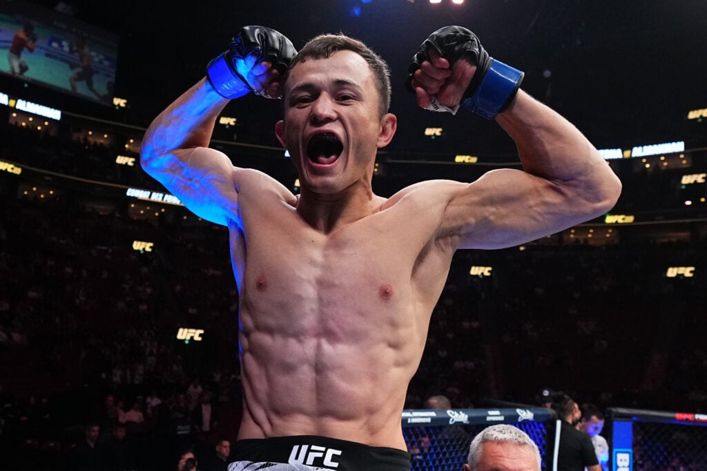 Image of Bekzat Almakhan at UFC 315.