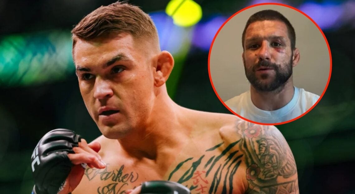 Dustin Poirier prepares to fight Charles Oliveira at UFC 269 with an inset of Mateusz Gamrot on The Ariel Helwani Show