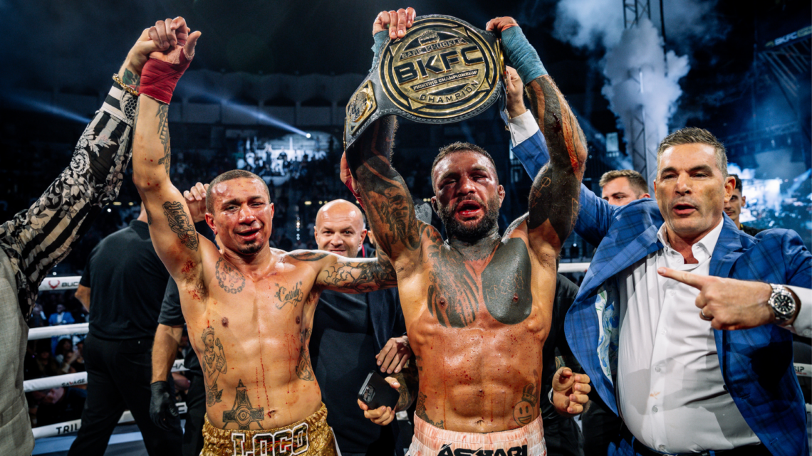 Image of Tony Soto, Franco Tenaglia and David Feldman at BKFC Spain
