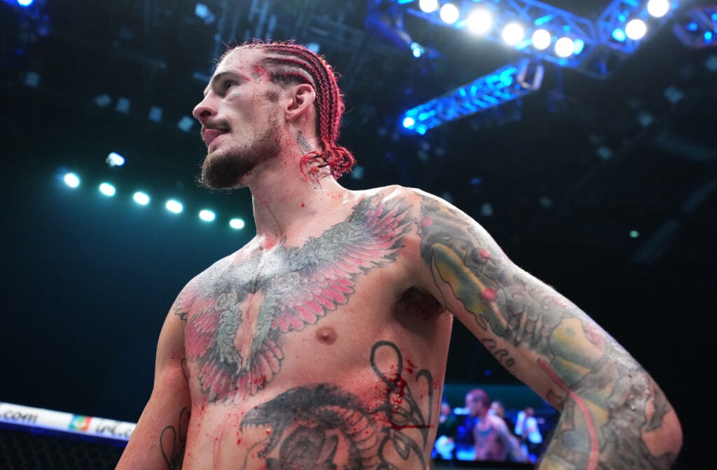 Sean O'Malley following his UFC 280 win over Petr Yan