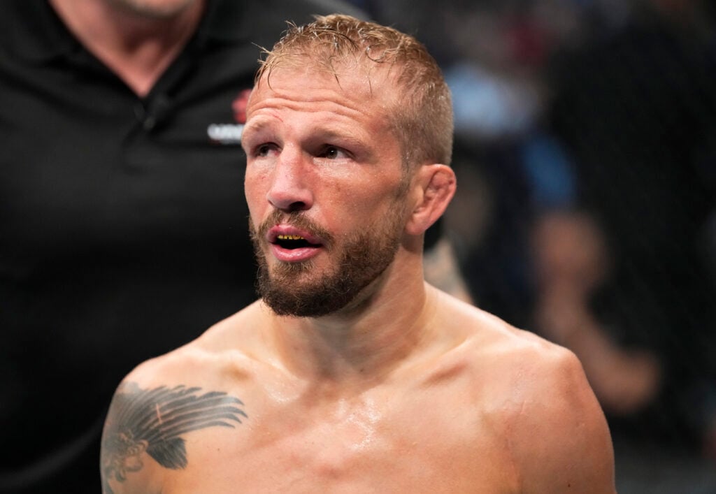 TJ Dillashaw following his UFC 280 loss