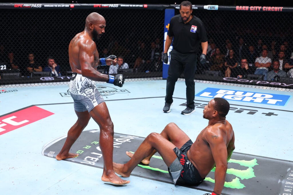 Image of Khalil Rountree Jr. Jamahal Hill at UFC Baku