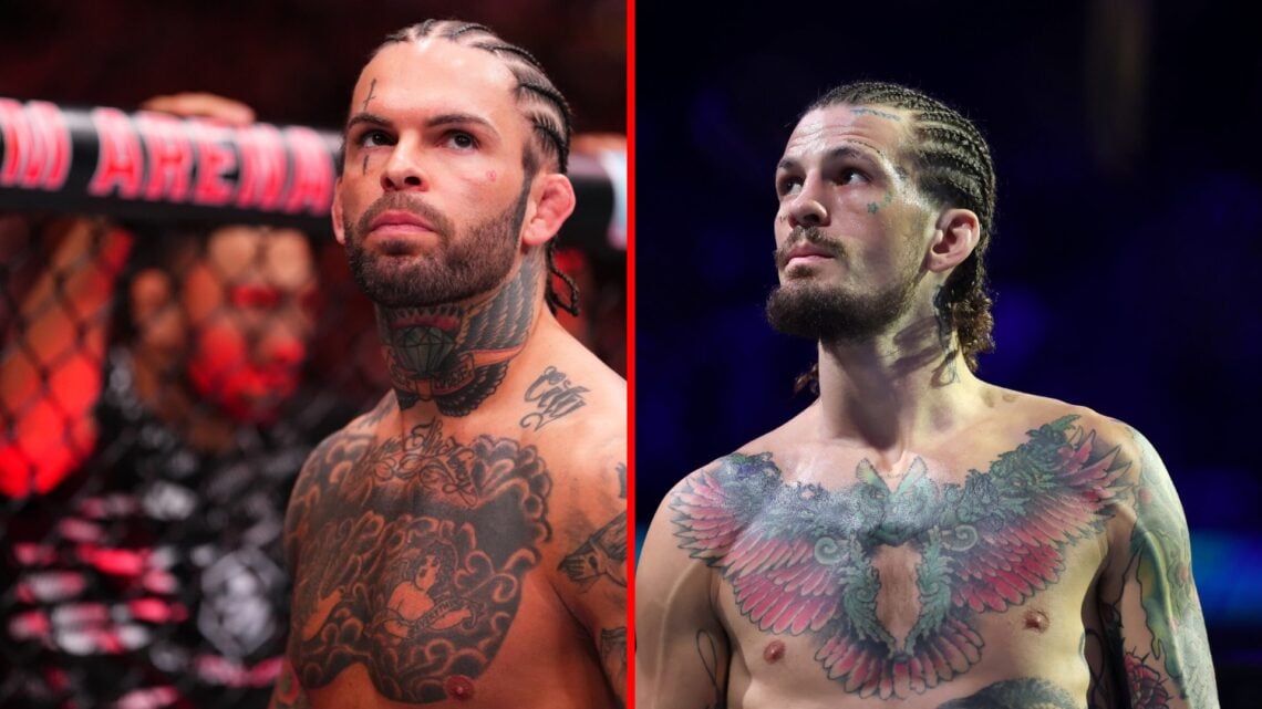Split image of Cody Garbrandt at UFC Atlanta and Sean O'Malley at UFC 316