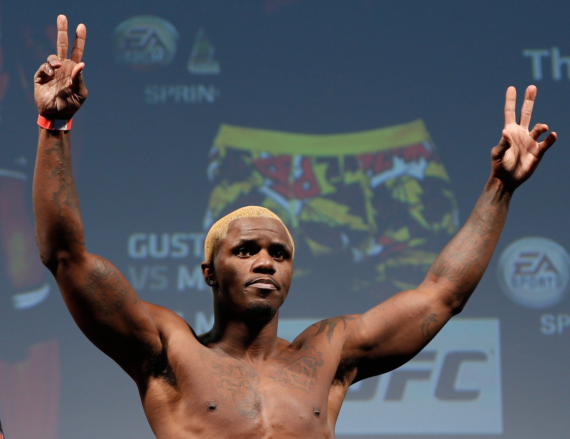 Melvin Guillard at UFC London weigh-in