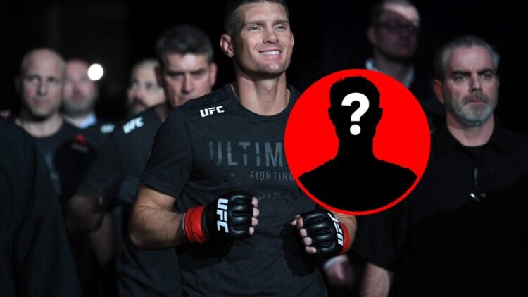 Stephen 'Wonderboy' Thompson walking out for his UFC fight with mystery inset