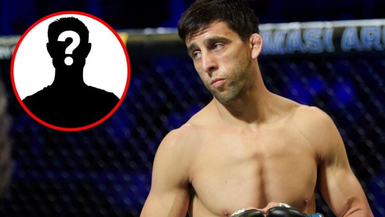 Steve Erceg prepares to face Alexandre Pantoja at UFC 301, inset mystery icon